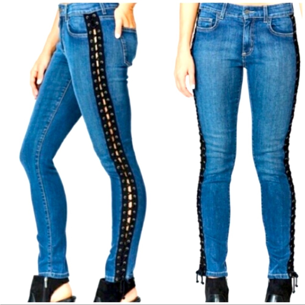 Carmar Size 24 Lace up Jeans